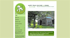 Desktop Screenshot of happypawshappydogs.com